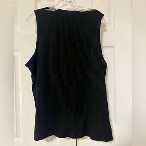 Old Navy Black Ribbed Tank Top